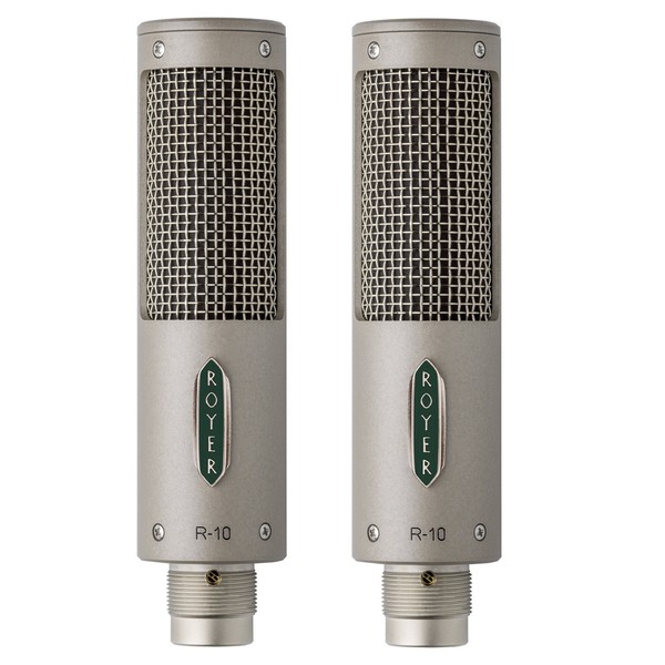 Royer R-10 Passive Mono Ribbon Microphone, Matched Pair - Matched Pair