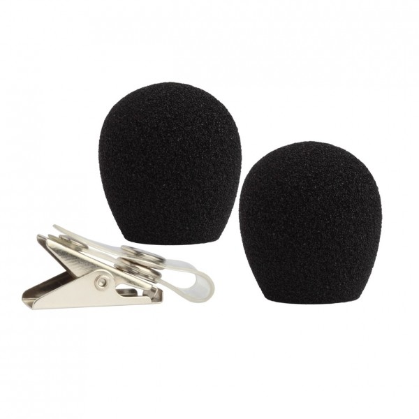 Shure RK318WS Windscreen & Clothing Clip for WH10,WH20,WH30