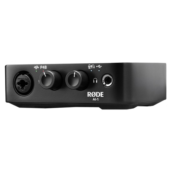 AI-1 USB Audio Interface - Angled