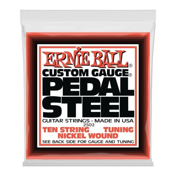 Ernie Ball Pedal Steel E9 Set 10 String, 13-38 - Front