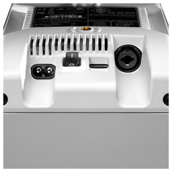 Neumann KH 80 DSP Studio Monitor, Rear