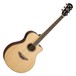 Yamaha APX600 Electro Acoustic, Natural w/ Free APXC Hard Case - guitar