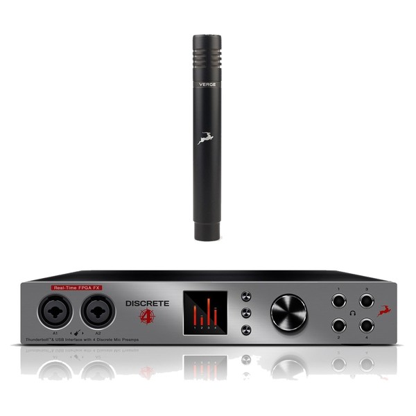 Antelope Audio Discrete 4 Premium FX Pack with Free Verge Microphone - Main