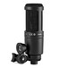Audio Technica AT2020 Condenser Microphone back on clamp