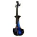 Bridge Aquila Electric Violin, Black and Blue