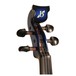 Bridge Aquila Electric Violin, Black and Blue, Pegs and Strings