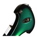 Bridge Aquila Electric Violin, Black and Green, Battery