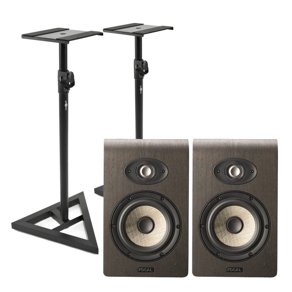 Focal Shape 50 Studio Monitors (Pair) With Stands - Main