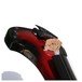Bridge Lyra Octave Electric Violin, Black and Red, Bridge