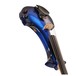 Bridge Lyra Octave Electric Violin, Black and Blue, Bridge