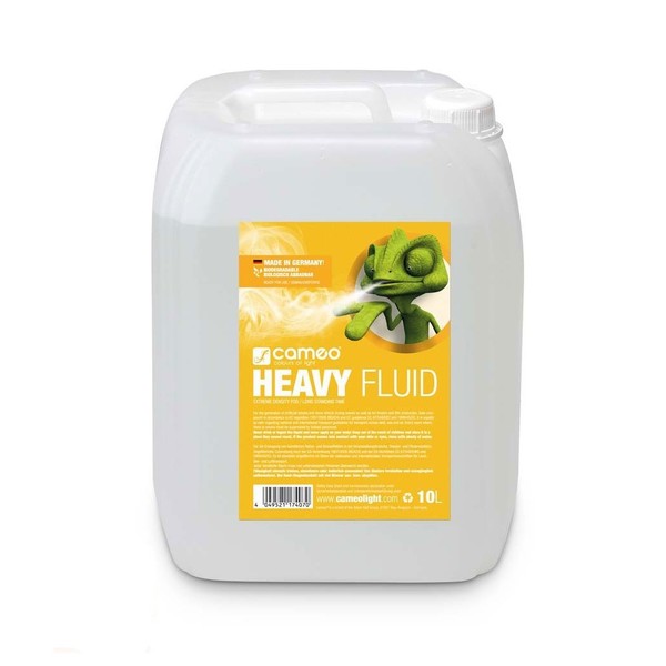 Cameo Heavy Fluid For Fog Machines, 10L
