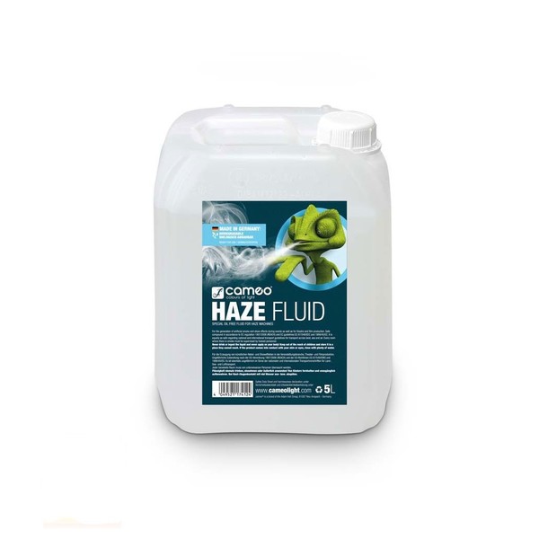 Cameo Haze Fluid For Haze Machines, 5L