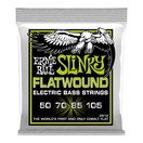 Ernie Ball 2812 Regular Slinky Flatwound Bass Set, 50-105