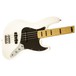 Squier Vintage Modified 70s Jazz Bass, Olympic White Close Up Right