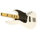 Squier Vintage Modified 70s Jazz Bass, Olympic White Closeup Left