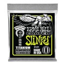 Ernie Ball 3121 Regular Slinky Coated Titanium Set, 10-46