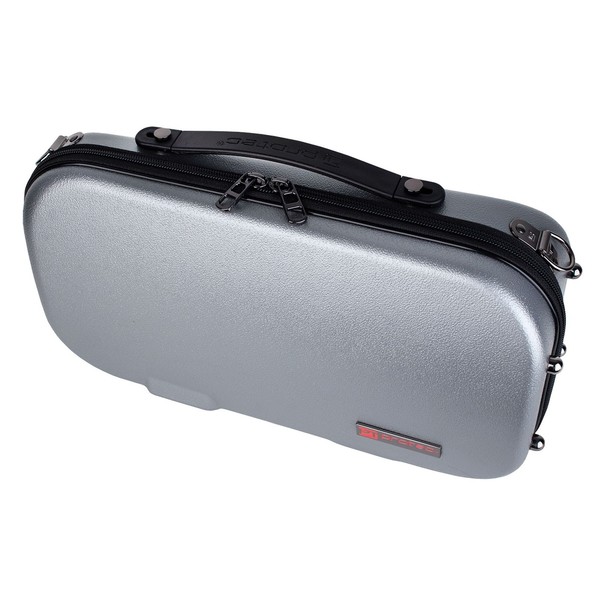 Protec BM307 Micro Zip Clarinet Case, Silver, TOp