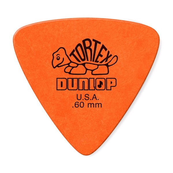 Jim Dunlop Tortex Triangle 0.60mm, 6 Pick Pack Main Image