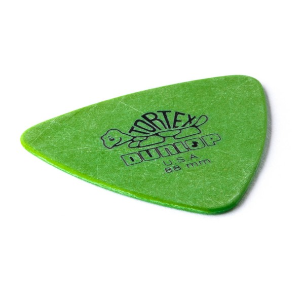 Jim Dunlop Tortex Triangle 0.88mm, Angled View