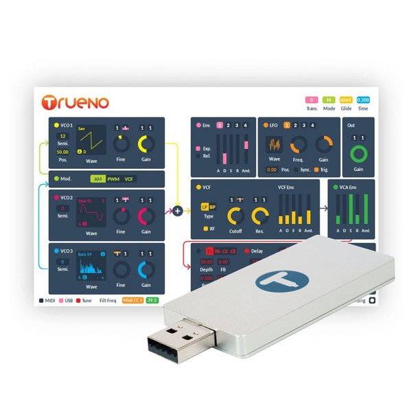 Trueno Hybrid Analog/Digital Micro Synthesizer - Main