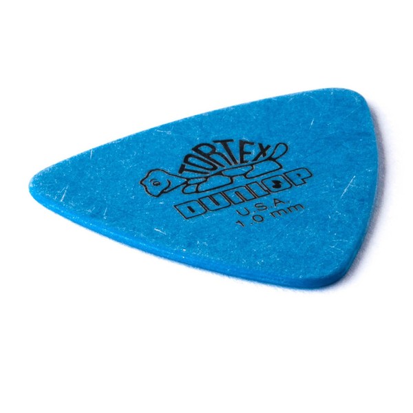 Jim Dunlop Tortex Triangle 1.00mm, Angled View