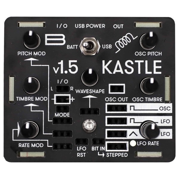 Kastle 1.5 Synthesizer - Top