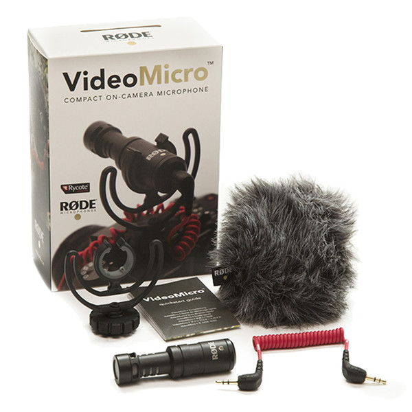 Rode VideoMicro Compact On-Camera Microphone 