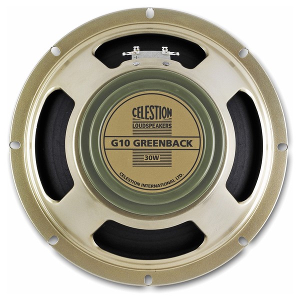 Celestion G10 Greenback 8 Ohm Speaker Front View