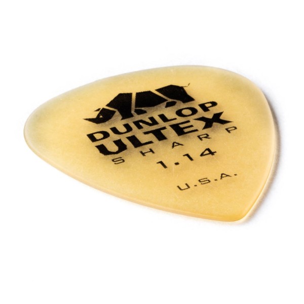 Jim Dunlop Ultex Sharp 1.14mm, Angled View