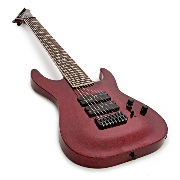 ESP LTD SC-608 BRSP Stephen Carpenter 8-String, Red Sparkle