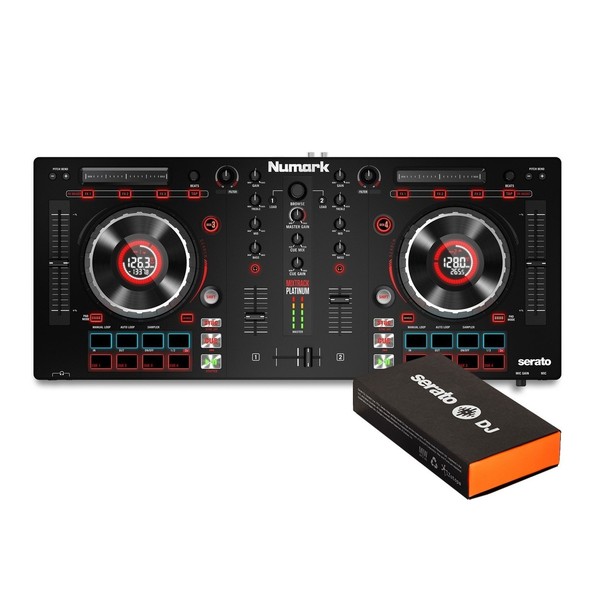 Numark Mixtrack Platinum and Serato DJ Pro Bundle - Main