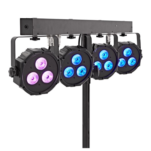 12 X 9w Par Set by Gear4music