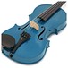 Stentor Harlequin Violin Outfit, Marine Blue, 4/4 close