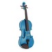 Stentor Harlequin Violin Outfit, Marine Blue, 4/4 front