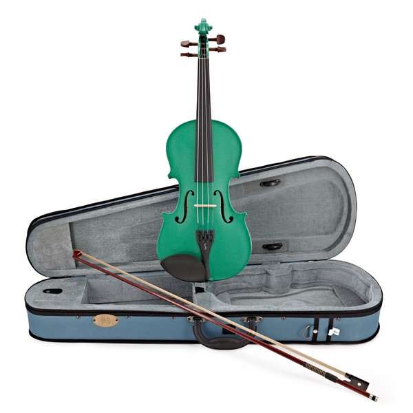 Stentor Harlequin Violin Outfit, Sage Green, 4/4 main