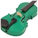 Stentor Harlequin Violin Outfit, Sage Green, 4/4 close