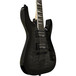 Jackson JS32TQ Arch Top Dinky Electric Guitar, Trans Black