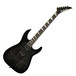 Jackson JS32TQ Arch Top Dinky Electric Guitar, Trans Black