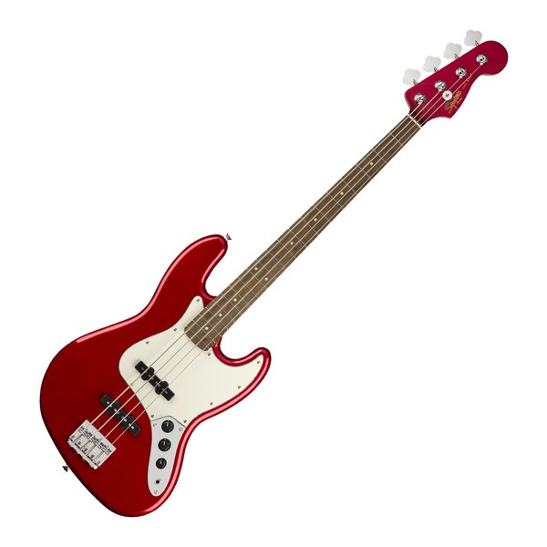 Squier Contemporary Jazz Bass LRL, Metallic Red