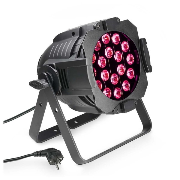 Cameo 18 x 3W RGB LED Par Can, Black