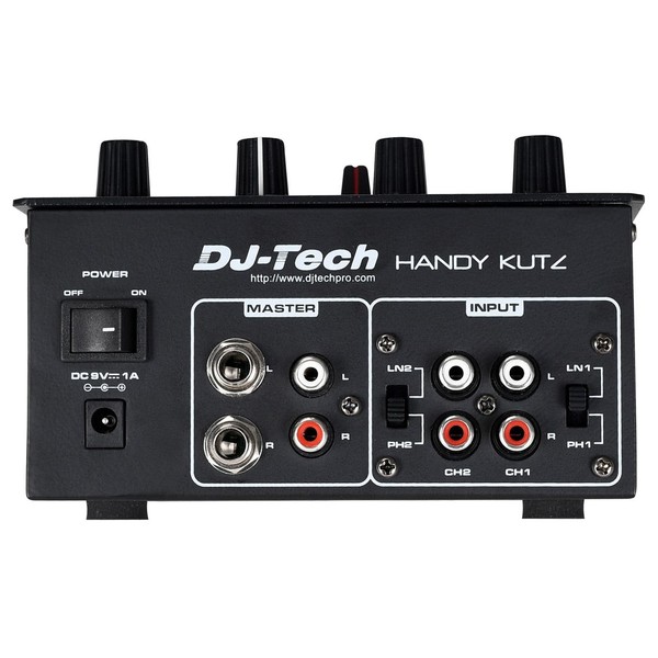 DISC DJ Tech DJ Handy Kutz Portable Scratch Mixer at Gear4music
