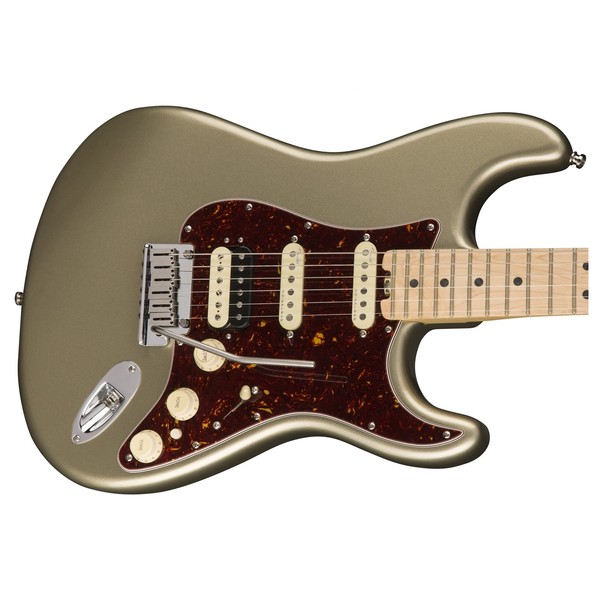Fender American Elite Stratocaster HSS Shawbucker, Champagne