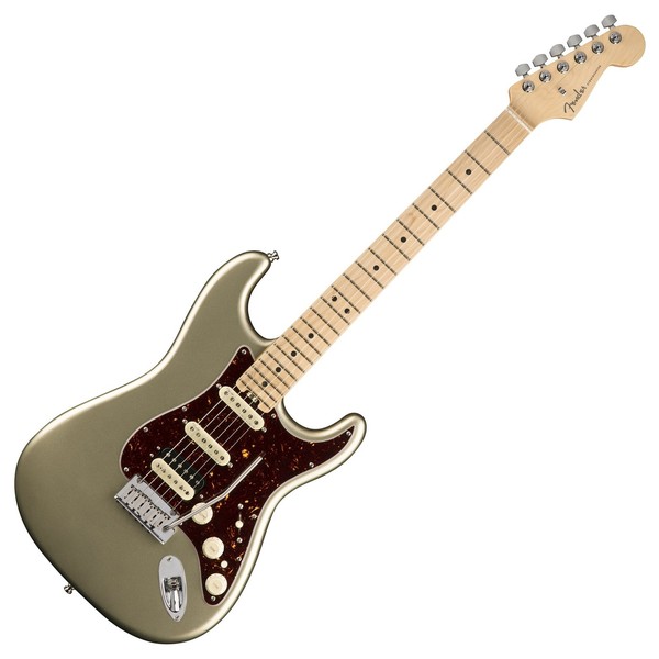 DISC Fender American Elite Stratocaster HSS Shawbucker MN, Champagne -  Nearly New at Gear4music