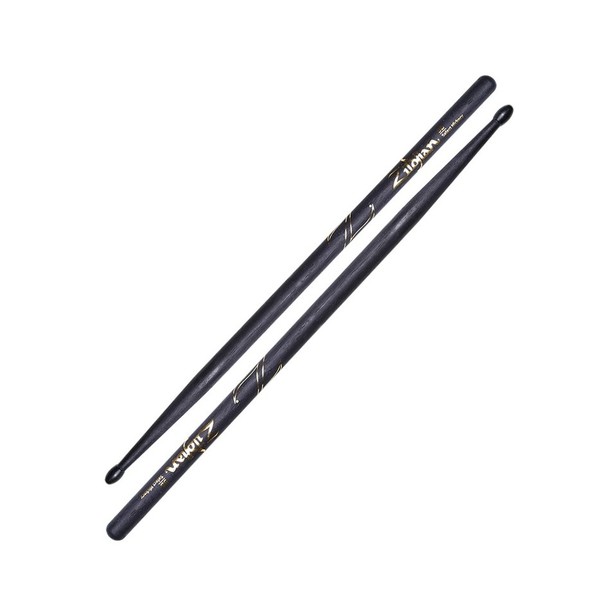 Zildjian 5A Nylon Tip Black Drumsticks - Main Image