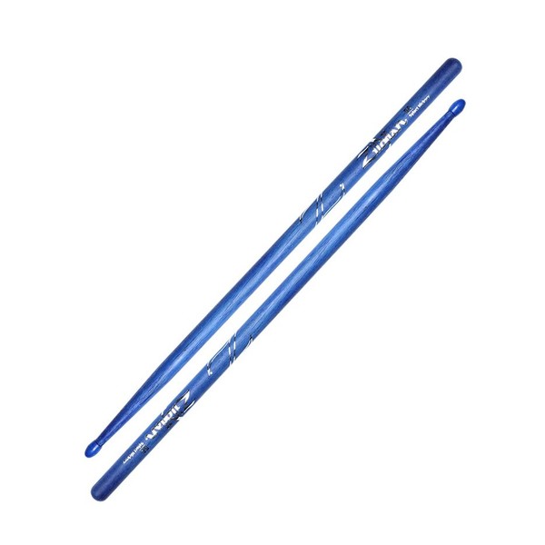 Zildjian 5A Nylon Tip Blue Drumsticks - Main Image