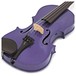 Stentor Harlequin Violin Outfit, Deep Purple, 3/4 close