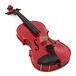 Stentor Harlequin Violin Outfit, Cherry Red, 4/4 angle
