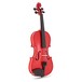 Stentor Harlequin Violin Outfit, Cherry Red, 4/4 front