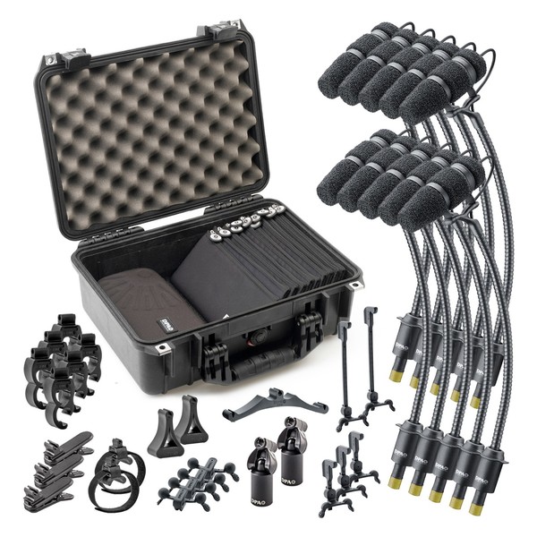 DPA CORE 4099 Rock Touring Kit with 10 Microphones