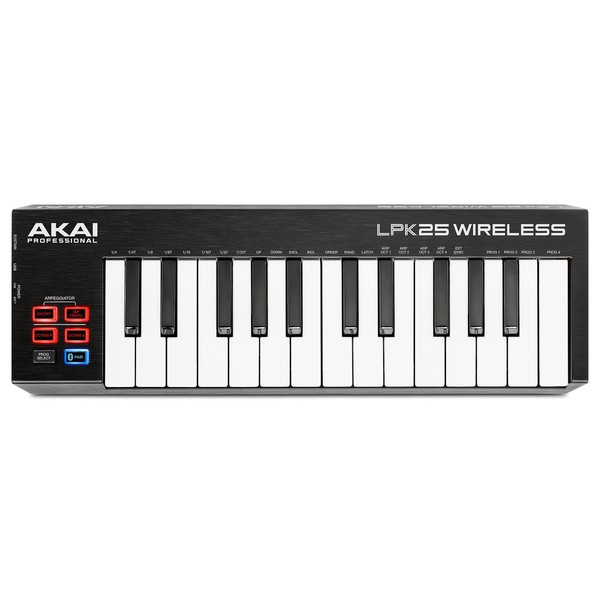 Akai LPK25 Wireless MIDI Controller - Top